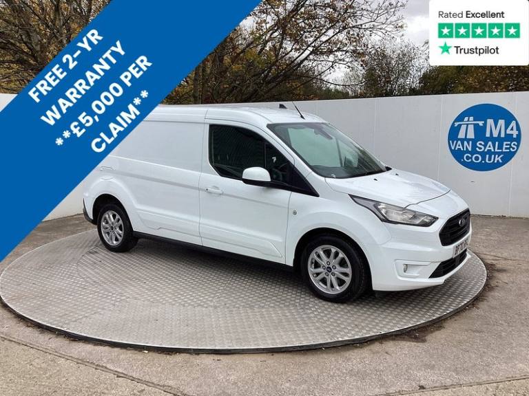 2021 Ford Transit Connect 240 EcoBlue Limited LWB L/R A/C Euro 6 LWB Panel Van Diesel Manual
