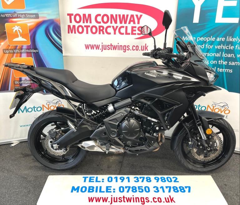 KAWASAKI 650 VERSYS, 2024(24), 1 OWNER, 7,221 MILES, IMMACULATE MACHINE, £5795