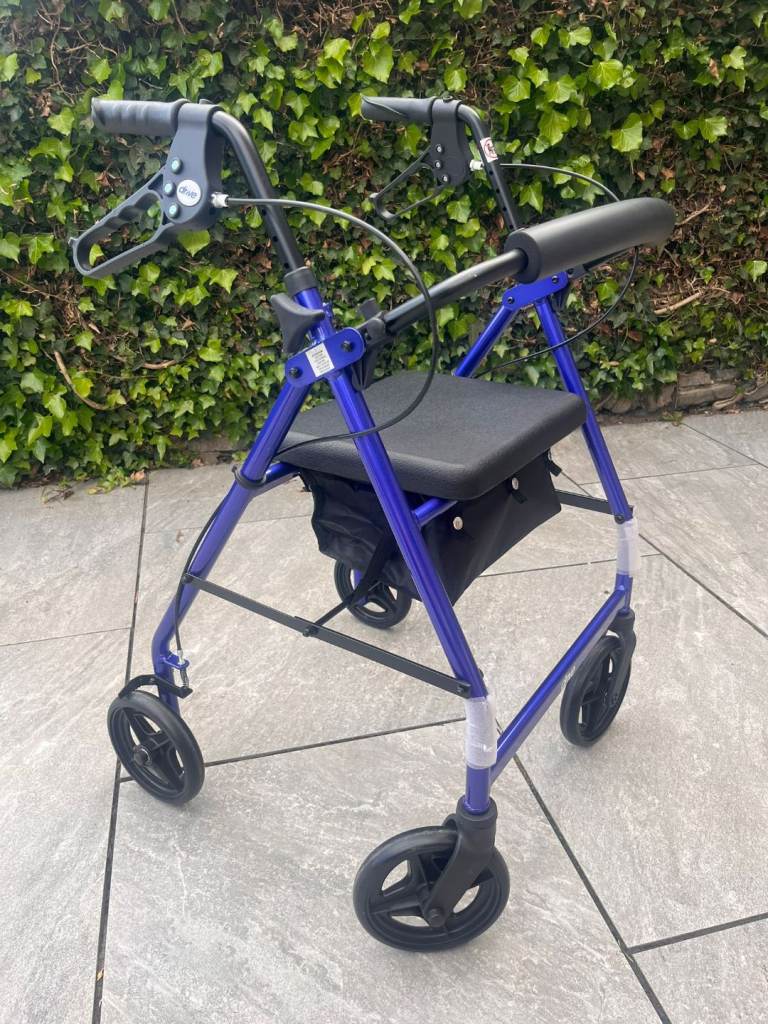 Drive Mobility Walker / Rollator - Electric Blue
