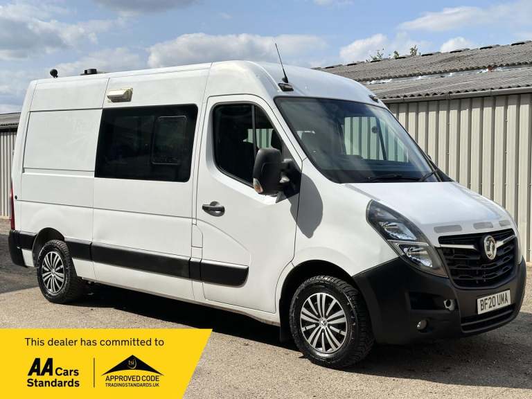 2020 Vauxhall Movano 2.3 CDTi 3500 BiTurbo Edition FWD L2 H2 Euro 6 5dr PANEL VAN Diesel Manual