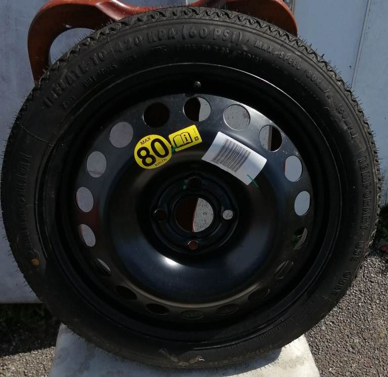 Vauxhall astra 4 stud space wheel 