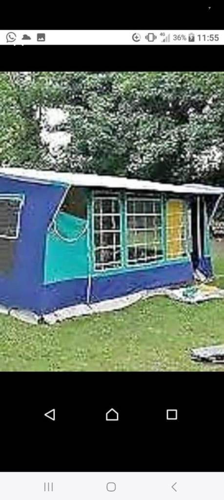 Bungalow type tent