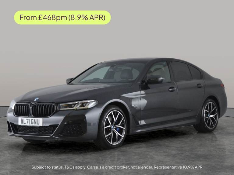 2022 BMW 5 Series 2.0 530e 12kWh M Sport Saloon 4dr Petrol Plug-in Hybrid Steptronic Euro 6 ( Sal...