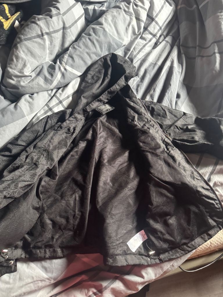 Givenchy Black Monogram Hooded Jacket - Size M, Excellent Condition