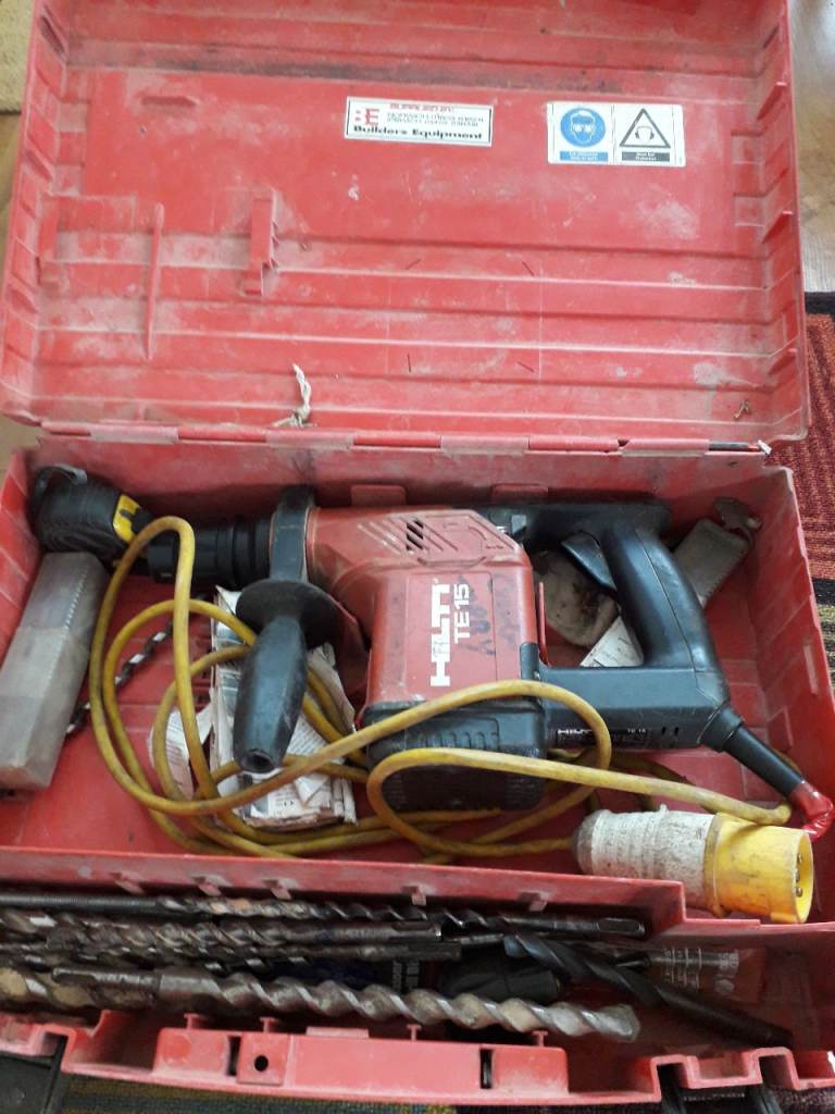 HILTI Tools - power drill and grease gun "greaser" - selling separately