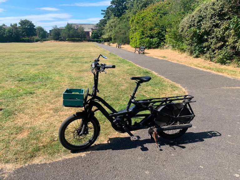 Tern GSD S10 LR — high-end electric cargo bike with new battery