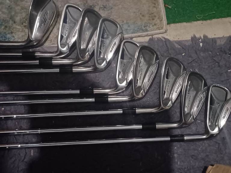 Mizuno mp19 irons 3,5,6,7,8,9 pw sw 52 degree wedge 