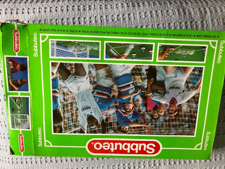 Subbuteo Football Game – Classic Tabletop Fun 60140 parts missing 