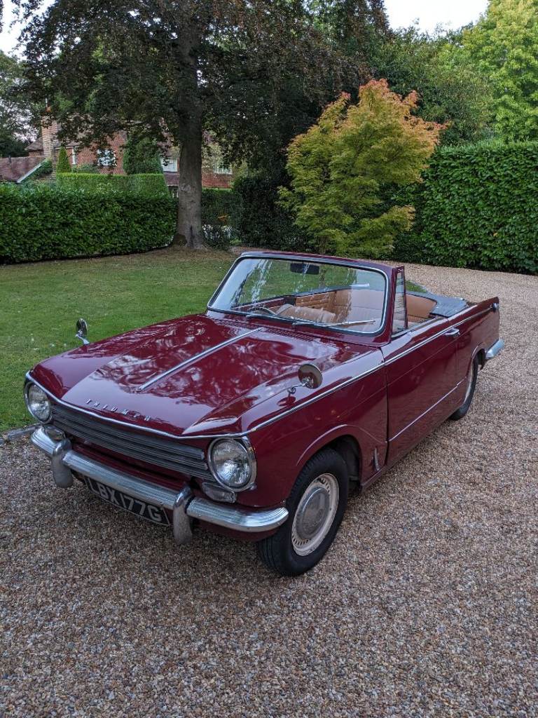 TRIUMPH HERALD 13/60 CONVERTIBLE, 1969, 1296 (cc)