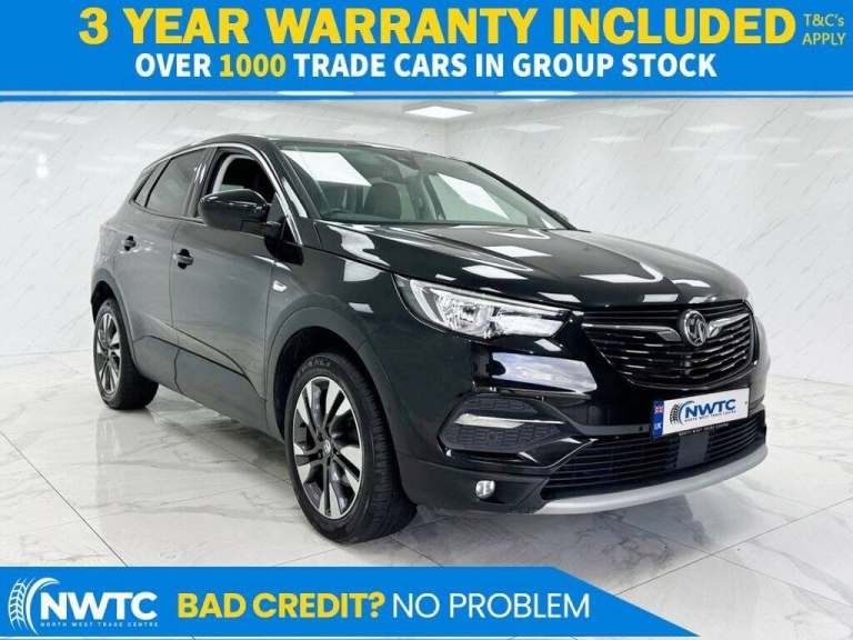 2018 Vauxhall Grandland X 1.2 Turbo Sport Nav SUV 5dr Petrol Manual Euro 6 (s/s) (130 ps) F/S/H X...
