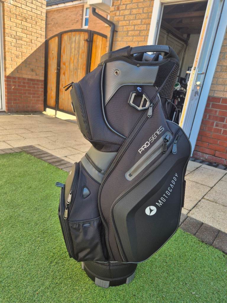 Motocaddy PRO-Series Golf Bag – Black, Good Condition