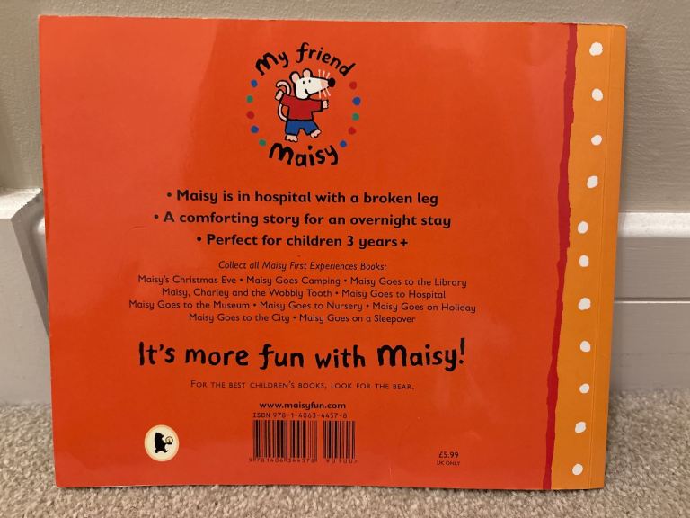 Kids Books Age 3+ Maisy First Experience Books, Story Books and Sticker Books