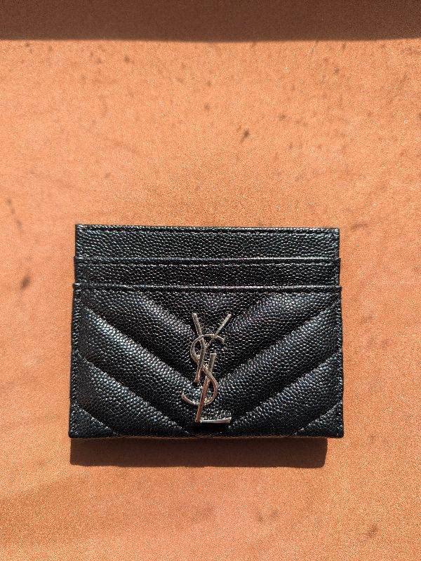 Yves Saint Laurent Black Cardholder
