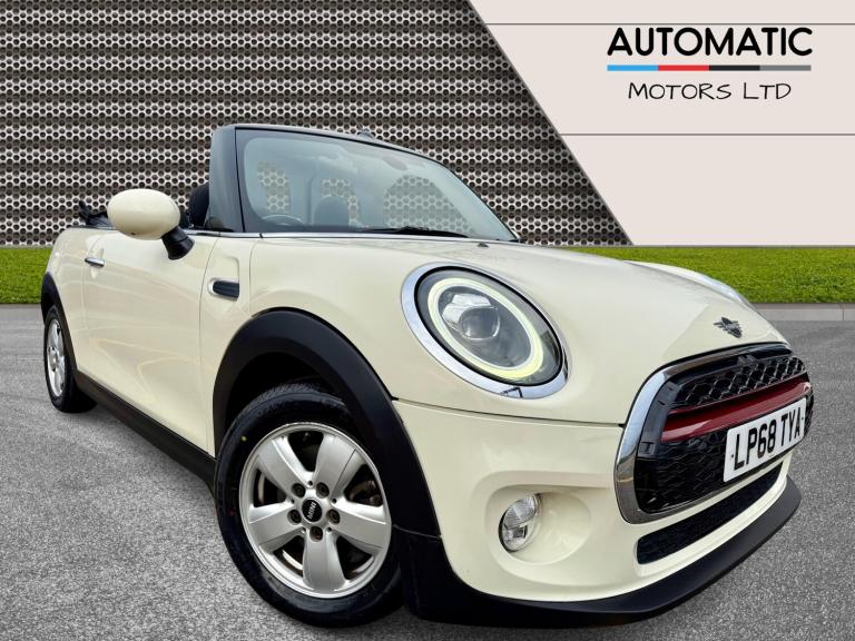 2018 Mini Convertible 1.5 Cooper Classic Convertible 2dr Petrol Manual Euro 6