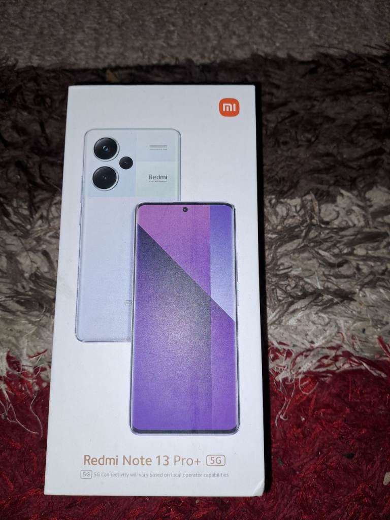 Xiaomi Redmi Note 13 Pro+ 5G – Black, As Good As New