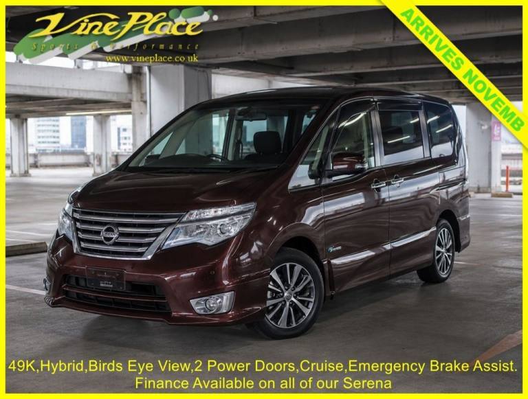 2016 Nissan Serena 2.0 Hybrid Highway Star V Selector+Safe,Auto, 8 seats MPV Hybrid Automatic