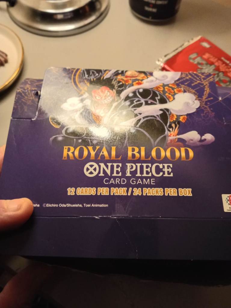 image for One peice collectors cards full box 