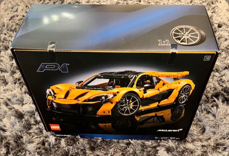 LEGO Technic McLaren P1 Model Car Set for Adults 42172