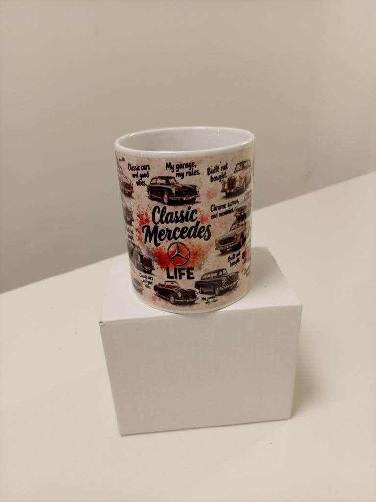 New Classic Mercedes Life Cars Life Ceramic Coffee Mug 11oz