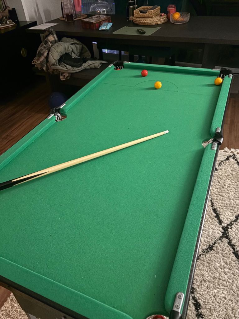 Hy-Pro 4ft 6in Folding Snooker and Pool Table