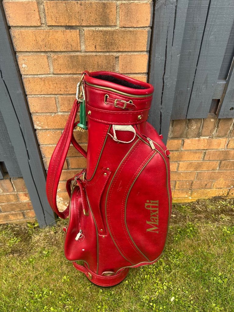 Maxfli red tour golf bag 