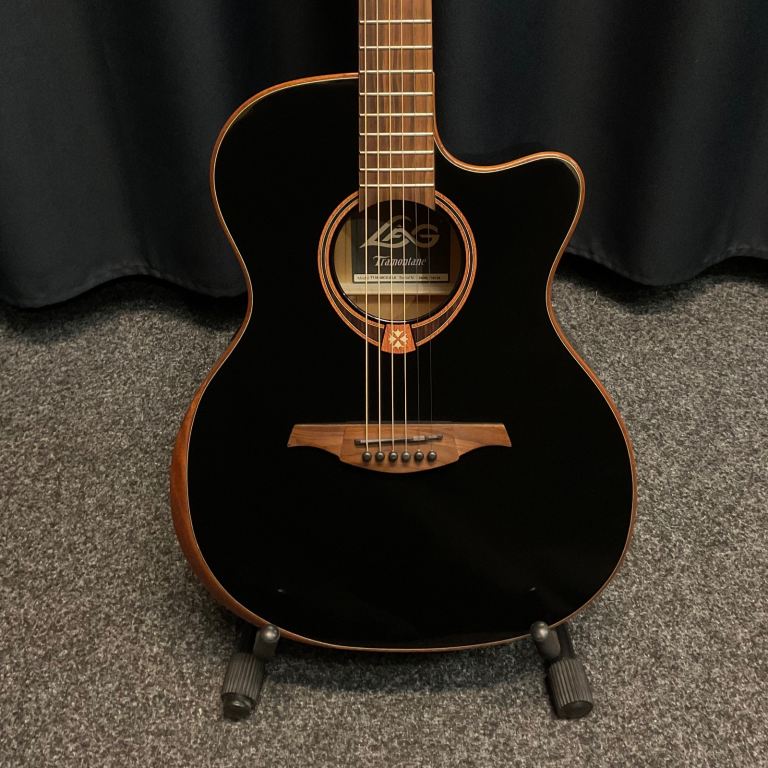 LAG Tramontane T118ABCE Black Electro Acoustic Guitar