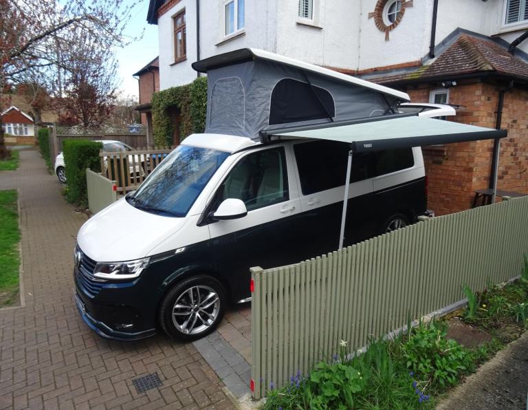 VW T6.1 Danbury Surf Gold Heritage 2022 4 Berth Rib Bed Camper Van For Sale