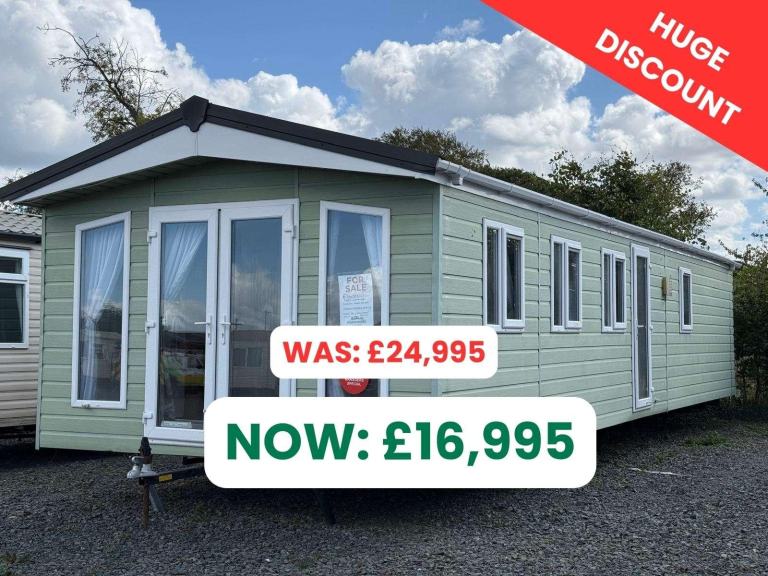 Static Caravan For Sale Off Site Detta Cambridge 40ft x 13ft, 2 Bedroom 