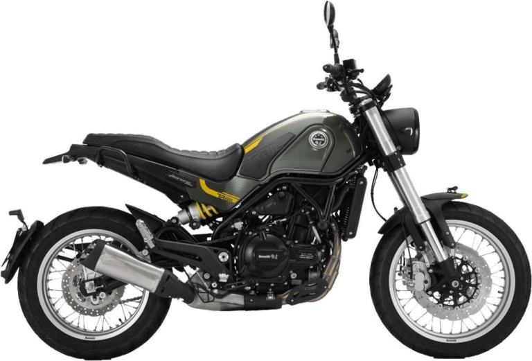 Benelli Leoncino 500 Trail A2 Retro Motorcycle Naked NEW 2024 74 Plate Pre Re...
