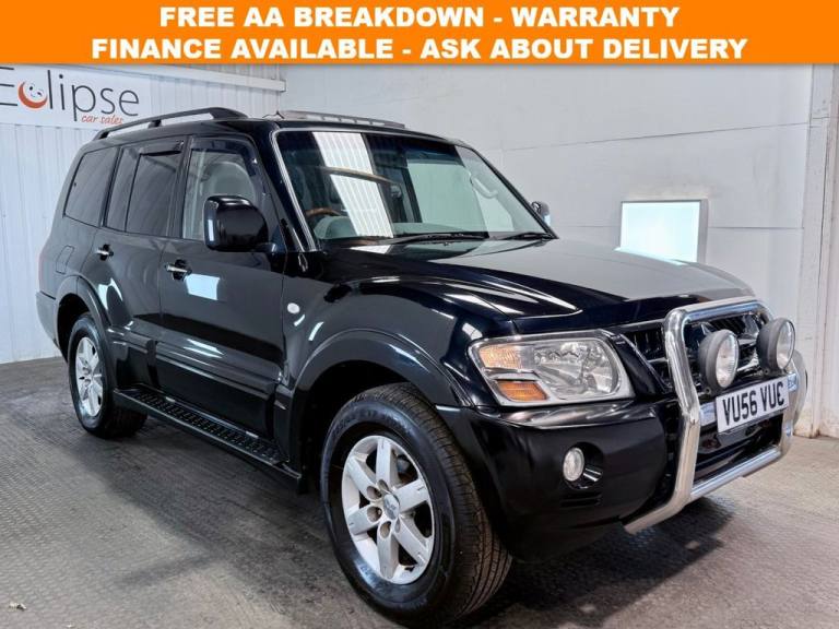 2006 56 MITSUBISHI SHOGUN 3.2 DI-D ELEGANCE SUV 5DR DIESEL AUTOMATIC (278 G/KM,