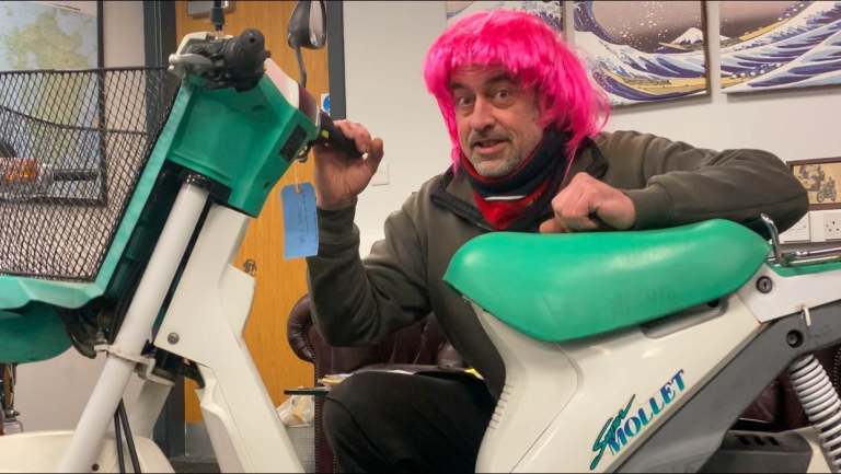 1994 JDM Suzuki Super Mollet quirky little scooter