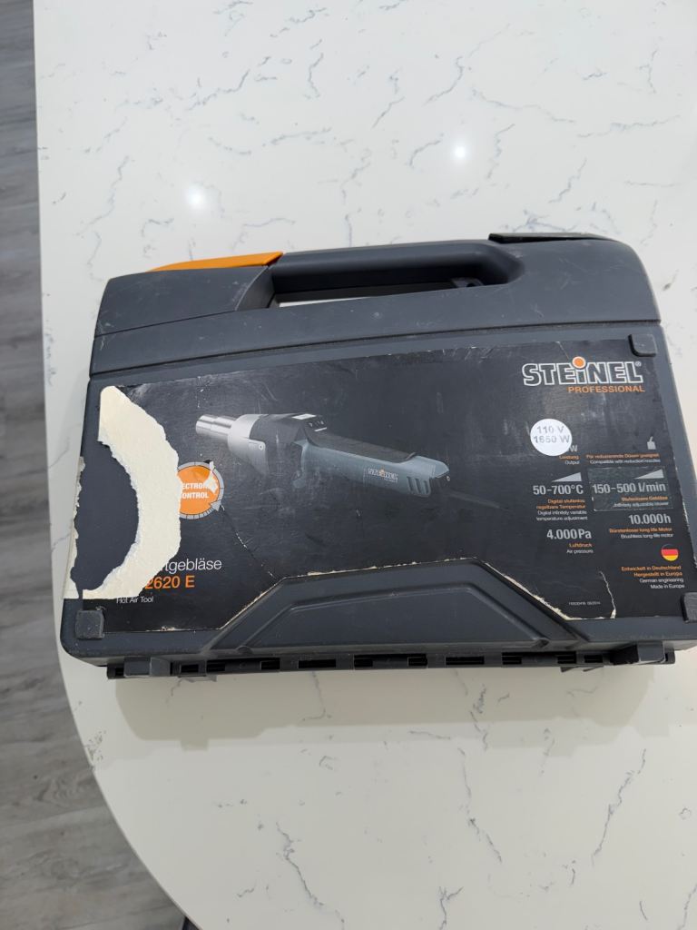 Steinel HG2620E 1400W Heat Gun/Welder and case 110V