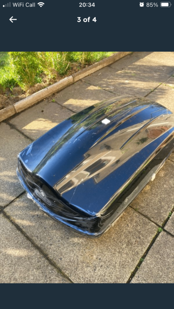 Modula Ciao 340L Black Roof Box