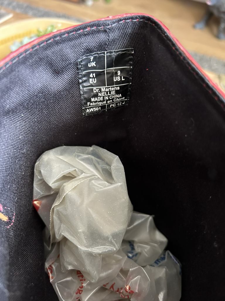 Dr Marten Nellie festival boots