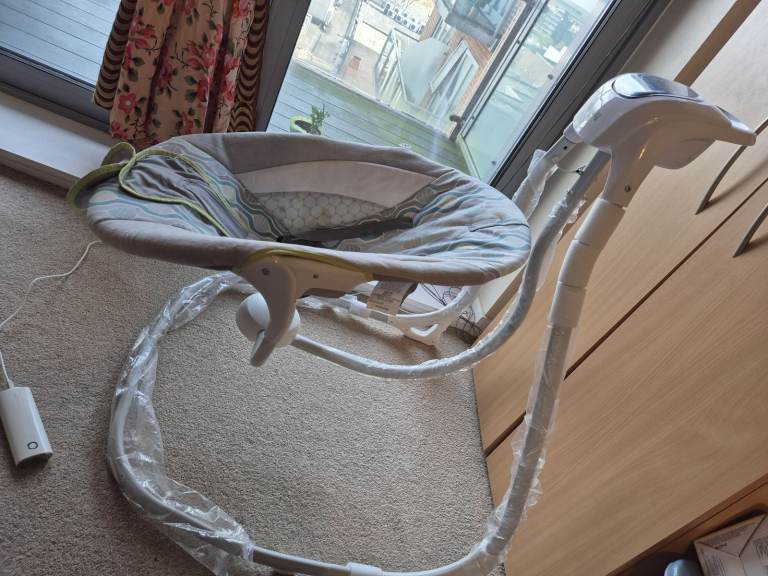 image for  Ingenuity electric baby swing, 1st Owner