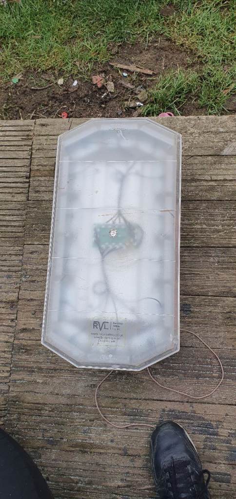 LARGR RVC FLASHING ORANGE LED FOR VEHICLES  FEEL FREE TO VIEW 