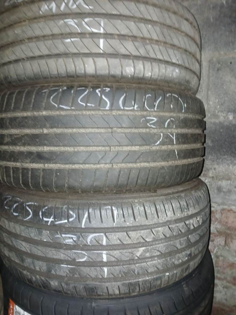 225 45 19 PART WORN TYRES BRIDGESTONE MICHELIN USED TIRES 