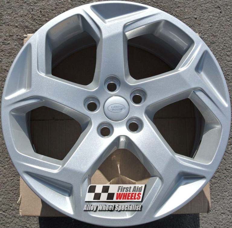 R502S Swap RANGE ROVER SPORT L494 4X 20'' GENUINE STYLE 5084 SPARKLE SILVER ALLOY WHEELS