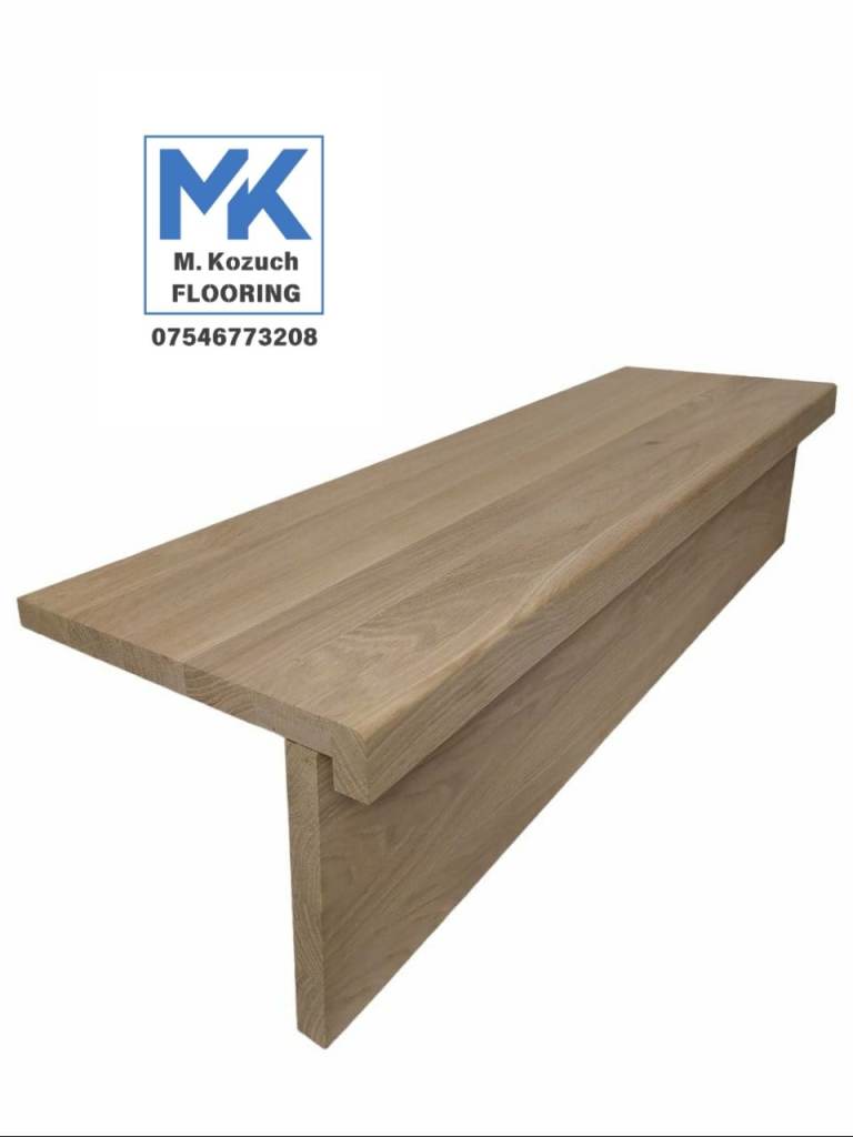 Solid Oak stairs cladding kit systems