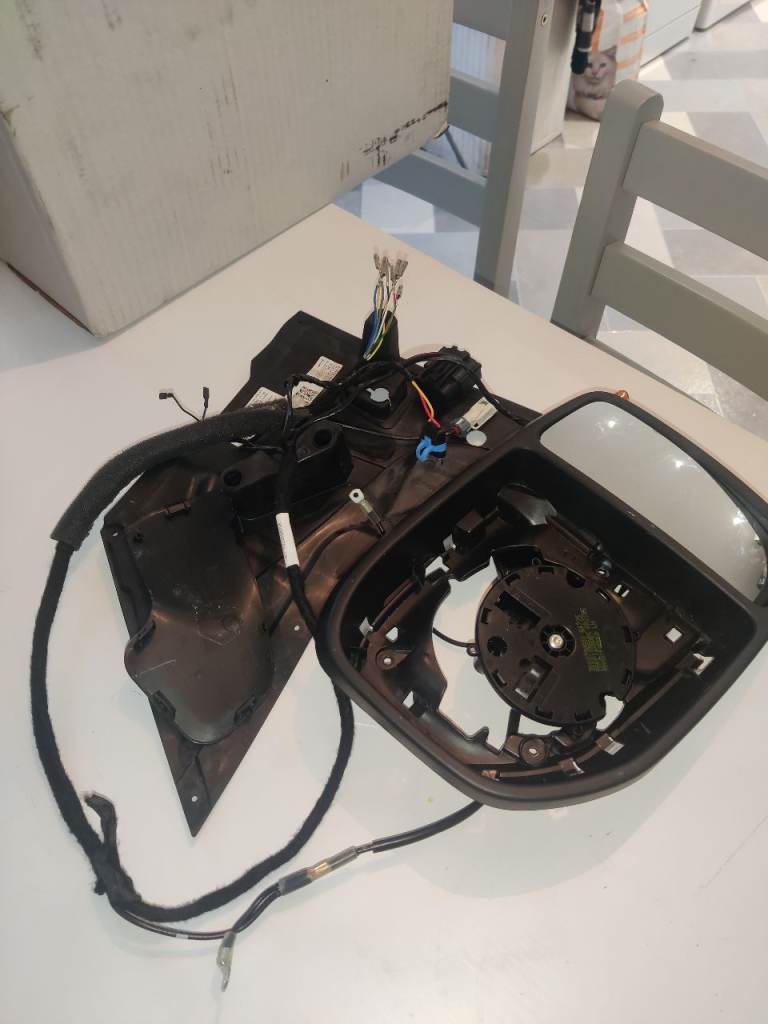 2025 transit custom left side mirror harness
