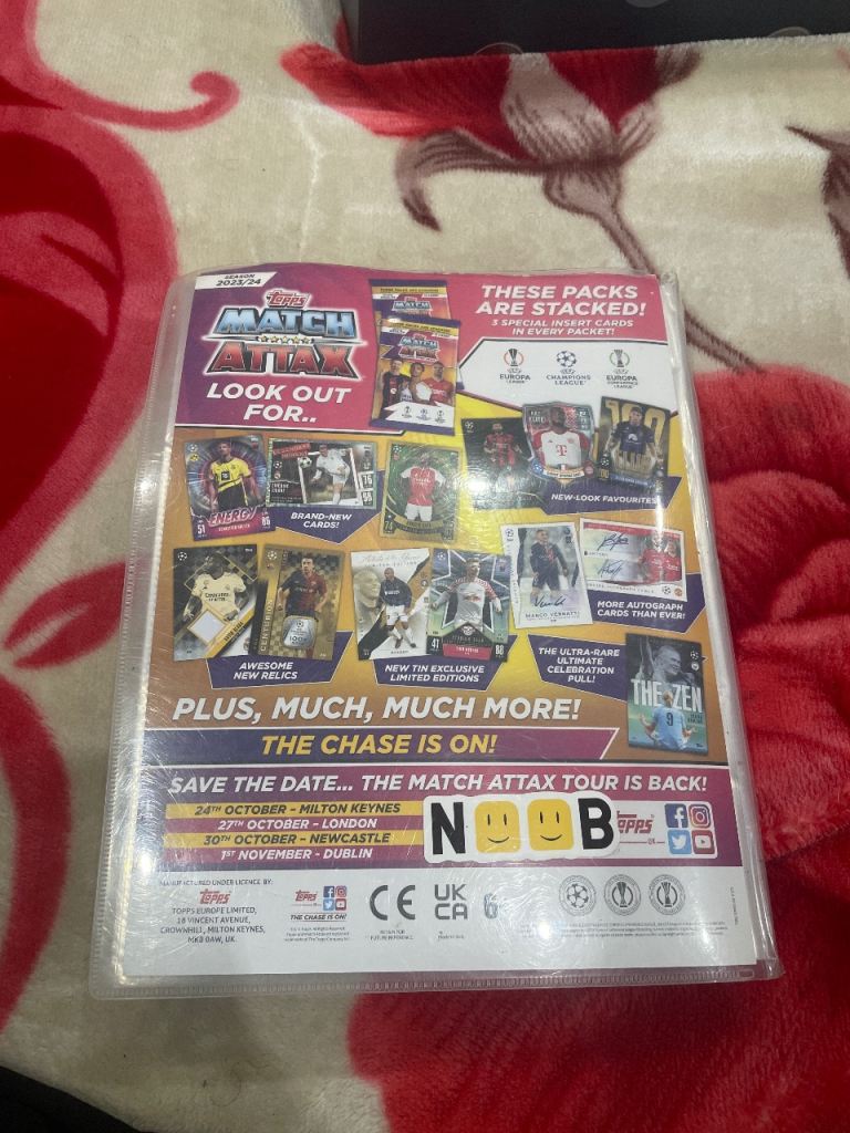 Large Match Attax Football Cards Collection - NEW Condition
