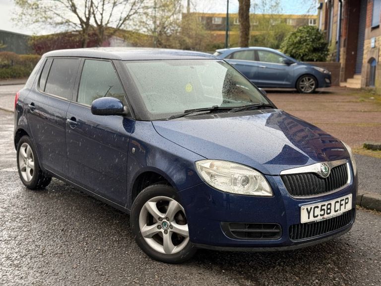2008 Skoda Fabia 2 1.4 TDI 80 5dr Hatchback Blue - 88k Mileage - £35 Yearly Road Tax!