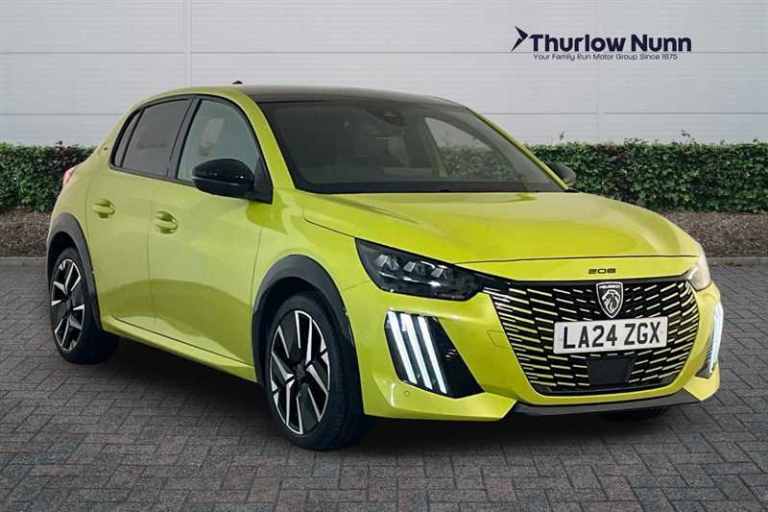 2024 Peugeot 208 1.2 PureTech 100 GT 5dr HATCHBACK PETROL Manual