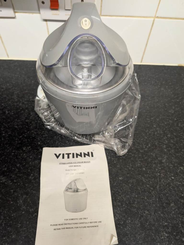 Vitinni large ice cream maker.