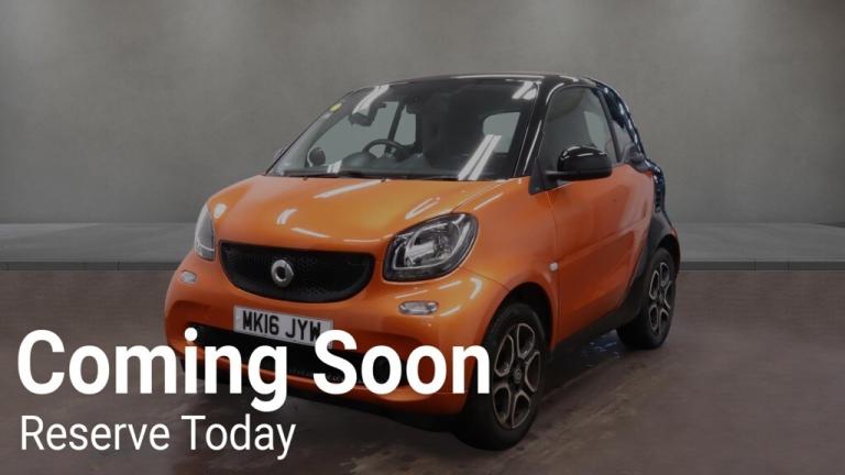 2016 Smart ForTwo 1.0 Prime (Premium) Coupe 2dr Petrol Manual Euro 6 (s/s) (71
