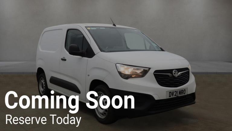 3 MONTHS WARRANTY & BREAKDOWN | 2021 VAUXHALL COMBO CARGO 2300 H1 DYNAMIC 1.5 D