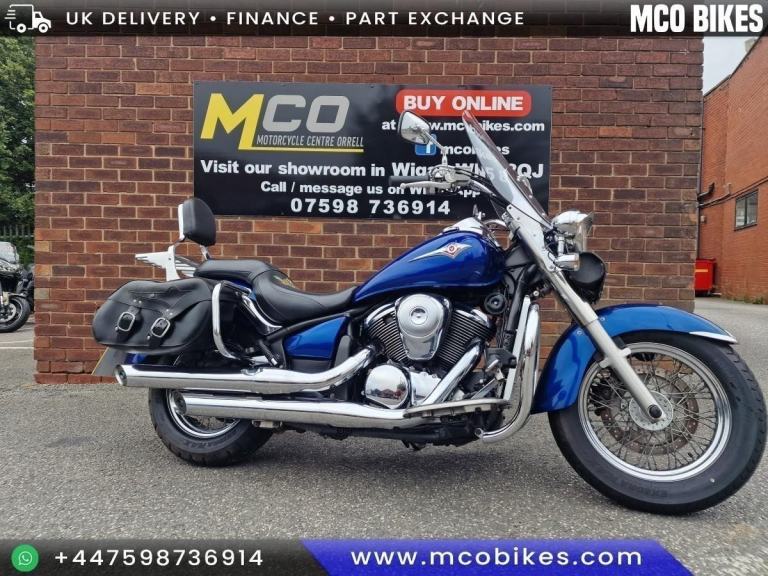 Kawasaki VN900 Classic 2010reg 19349m PSH Excellent condition panniers and ra...