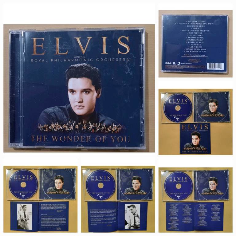 Elvis Presley with The Royal Philharmonic Orchestra The Wonder of You CD Album