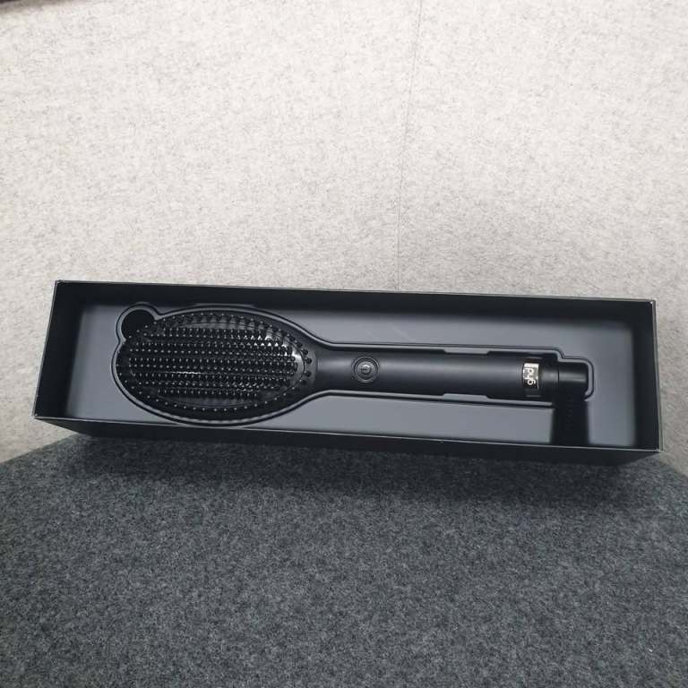 New ghd Glide Hot Brush Black UK For All Hair Types Hair Dryer BRUSH hairdryer