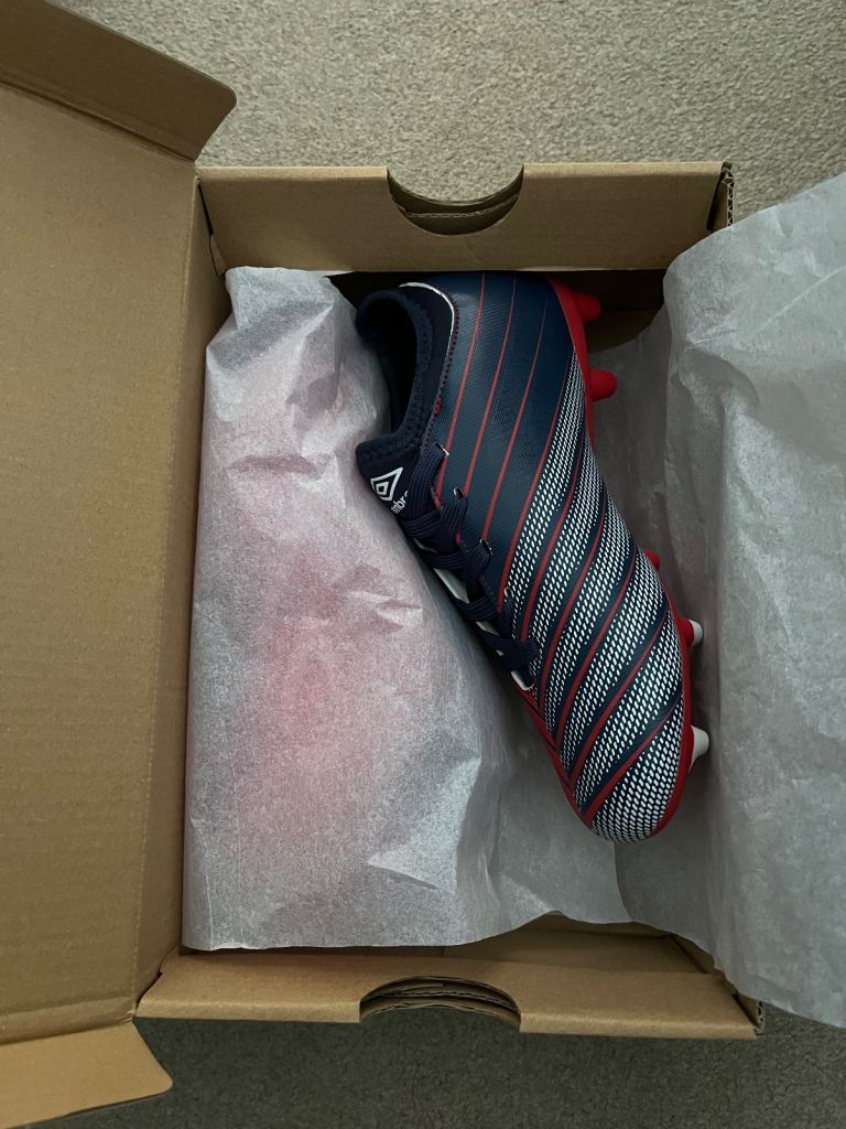 image for Junior Umbro firm ground football boots - Brand New